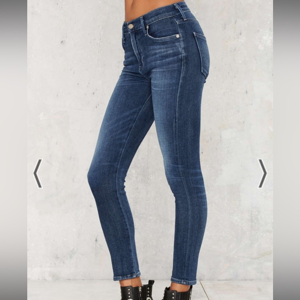 Citizens of Humanity Rocket Crop High Rise Skinny Jean size 28